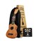 Kala Official Learn to Play Ukulele Soprano Starter Kit Satin Mahogany  Includes online lessons tuner app and booklet LTPS