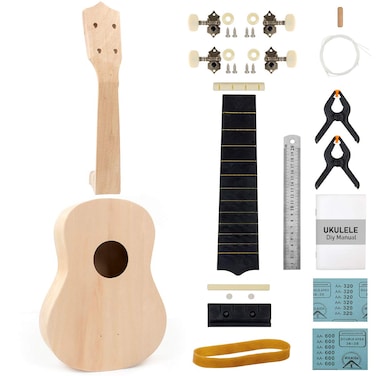 Kmise 4String Ukulele Build Your Own Ukelele DIY Kit