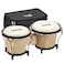 Rockjam Rj100300 7 And 8 Bongo Set With Padded Bag And Tuning Wrench Natural