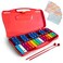 MUSICUBE Professional Glockenspiel for Kids  Adults 25Note WellTuned Xylophone for Baby Toddler Orff Percussion Instrument Educational Musical Toys for Boys Girls Aged 3 Gift Choice G5G7