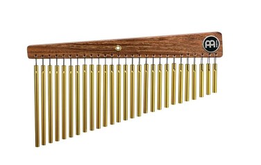 Meinl Percussion Mountable Stage Chime  Small Musical Instrument with 27 Sound Bars  Mountable  1row  Wood and Aluminum Natural and Gold CH27