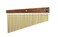 Meinl Percussion Mountable Stage Chime  Small Musical Instrument with 27 Sound Bars  Mountable  1row  Wood and Aluminum Natural and Gold CH27