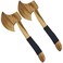 Adventure Awaits  2Pack  Wooden Toy Axe Hatchet  Handmade  Lightweight Wood Toy Hatchet Set for Outdoor Play