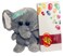 Twisted Anchor Trading Co Get Well Soon Gifts for Women Men or Kids  Cute 6 Beanie Boo Plush with Jelly Bean Gift Box  Comes in a Gift Bag so Its Ready for Giving Elephant Friend