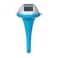 GAME Solar Digital Pool  Spa Floating Thermometer Solar Powered Fahrenheit  Celsius DoubleSided Display LCD Screen Blue