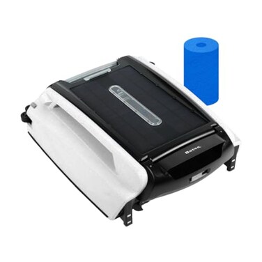 Betta SE SolarPowered Robotic Automatic Pool Skimmer Cleaner with 30 Hour Cleaning Battery Pool Skimmer AntiStuck Foam Noodle and ReEngineered Twin SCT Motors White