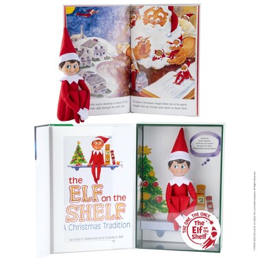 The Elf on the Shelf Boy Light Red and White