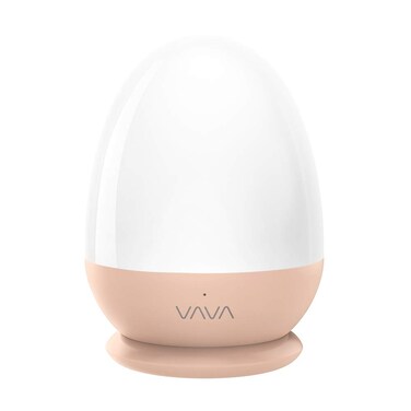 VAVA VACL006 Kids Baby Night Light Bedside Lamp for Breastfeeding ABSPC Touch Control Timer SettingPink