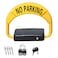 ORIENTOOLS Automatic Remote Control Parking Lock Folding Parking Barrier Batteries Not Included 98ft Private Car Parking Latch Space Lock Parking Blocker for Home Business Office  Commercial Use