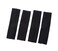 Damper Shock Sleeve Dust Snow Dirt Resist Cover for Traxxas 18 Sledge  Black 4pcs