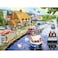 Bits and Pieces  300 Piece Jigsaw Puzzle for Adults  18 x 24  A Lazy Evening on The River  300 pc Large Piece European River Boats Jigsaw by Kevin Walsh