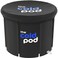 Ice Bath Tub for Athletes Large Cold Plunge Tub Outdoor with Cover116 Gallons Capacity Portable Ice Bath Barrel Plunge Pool by The Cold PodEasy Install Solid Black XL 116 gal