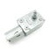 BRINGSMART 12V 160rpm DC Worm Gear Motor 15kgcm High Torque Low Speed Mini Turbine Worm 624V Reducer Electric Motor SelfLocking for Toys