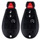 KeyRunner Keyless Entry Remote Control Car Key Fob for Dodge Ram 1500 2500 3500 Truck Pickup 20092012 Dodge ChargerDurangoJourneyChallengerJ eep Grand CherokeeCommander M3N5WY783X Pack of 2