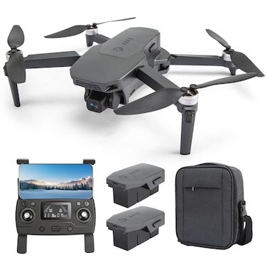 Tucok 012S Drones with Camera for Adults 4K60 Mins Long Flight TimeGPS 5G FPV Quadcopter for Beginners with Optical Flow PositioningAuto Return HomeFollow MeWaypoint FlightBrushless Motor