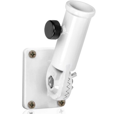 ANLEY MultiPosition Flag Pole Mounting Bracket with Hardwares  Made of Aluminum  Strong and Rust Free  1 Diameter