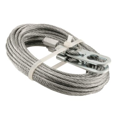 PrimeLine GD 52262 Extension Spring Cable Set 18 in x 1312 ft Galvanized Carbon Steel Pack of 2