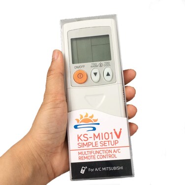 Kassionel Universal Replacement Remote Control for All Mitsubishi Air Conditioner