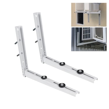 LBG Products Universal Outdoor Wall Mounting Bracket for 900018000 BTU Ductless Mini Split Air Conditioner Condenser UnitHeat Pump Systems Support up to 280lbs