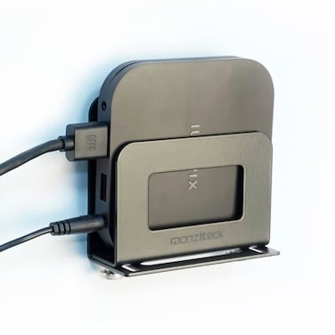 Monzlteck Adjustable Small Device Wall Mount Holder for Apple TVROKURouterModem and Other Media Players