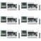 XIITIA 6pcs 433mhz Wireless RF Transmitter and Receiver Wireless 4 Channel Output Link Kit with 1527 Learning Code for Remote Control