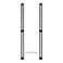 Atlantic Media Stix WallMount CDDVD Media Storage Rack 4pack Black Updated