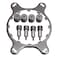 LVOERTUIG nago0 AM4 Retention Bracket CoolersMounting Bracket Kit CPU Fan Bracket Heatsink Accessories Radiator Mount Back Plate Computer for AM4