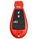 KeylessCanada 1 New Red Keyless Entry 4 Buttons Remote Start Car Key Fob M3N5WY783X IYZC01C For Jeep Grand Cherokee 300 Challenger Charger Durango  SHELLCASE ONLY no electronics