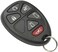 Dorman 13727 Keyless Entry Transmitter for Select ChevroletGMC Models Black
