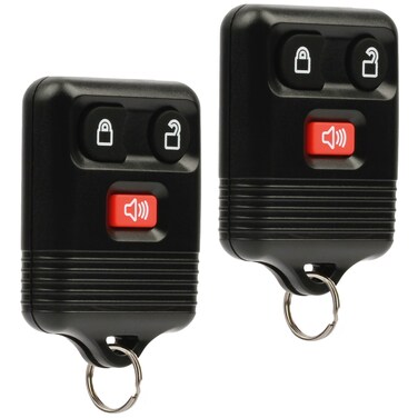 Key Fob Keyless Entry Remote fits Ford Lincoln Mercury Mazda F150 F250 F350 Escape Expedition Explorer Ranger and More Set of 2