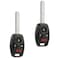 USARemote h493084btn Key Fob Keyless Entry Remote Fits Honda Accord 2008 2009 2010 2011 2012 KR55WK49308 Set of 2