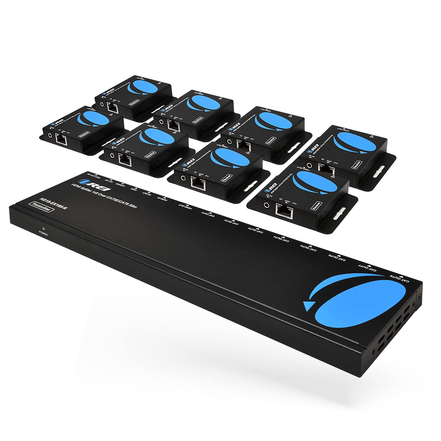 Orei Orei 4k 1x8 Hdmi Extender Splitter