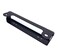Steel Flipup Winch Hawse Fairlead Number Plate Bracket Heavy Duty Black Powder Coated Finish
