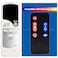 XINJISHIMIN Replacement Remote Control for Signature by Ashley Electric Fireplace EF3023B EF1623 EF3030A W100101