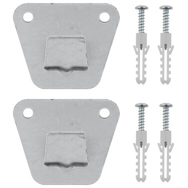 AYLIFU 2Set Wall mounting Fan Bracket Wall Fan mounting Bracket WallMounted Fan Bracket with Fastening Screws Wall Fan Support Hook kit