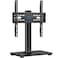 PERLESMITH Universal TV Stand  Table Top TV Stand for 3255 inch LCD LED TVs  Height Adjustable TV Base Stand with Tempered Glass Base  Wire Management VESA 400x400mm