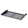 SimpleCord Home ShelfUniversal Cantilever Vented 1U Tray for 19inch Cabinets  Server Rack Black