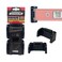 StealthMounts Black Universal Level Holder Slim  Locking Level Mount Storage Clips All Brands 2 Pack