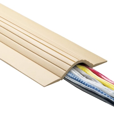 UT Wire UTWCPL5BG 5 Cable Blanket Low Profile Cord Cover and Protector Beige