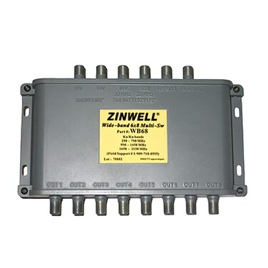 DIRECTV Generic WB68 Zinwell 6x8 Multiswitch Designed for MPEG4 compression HD