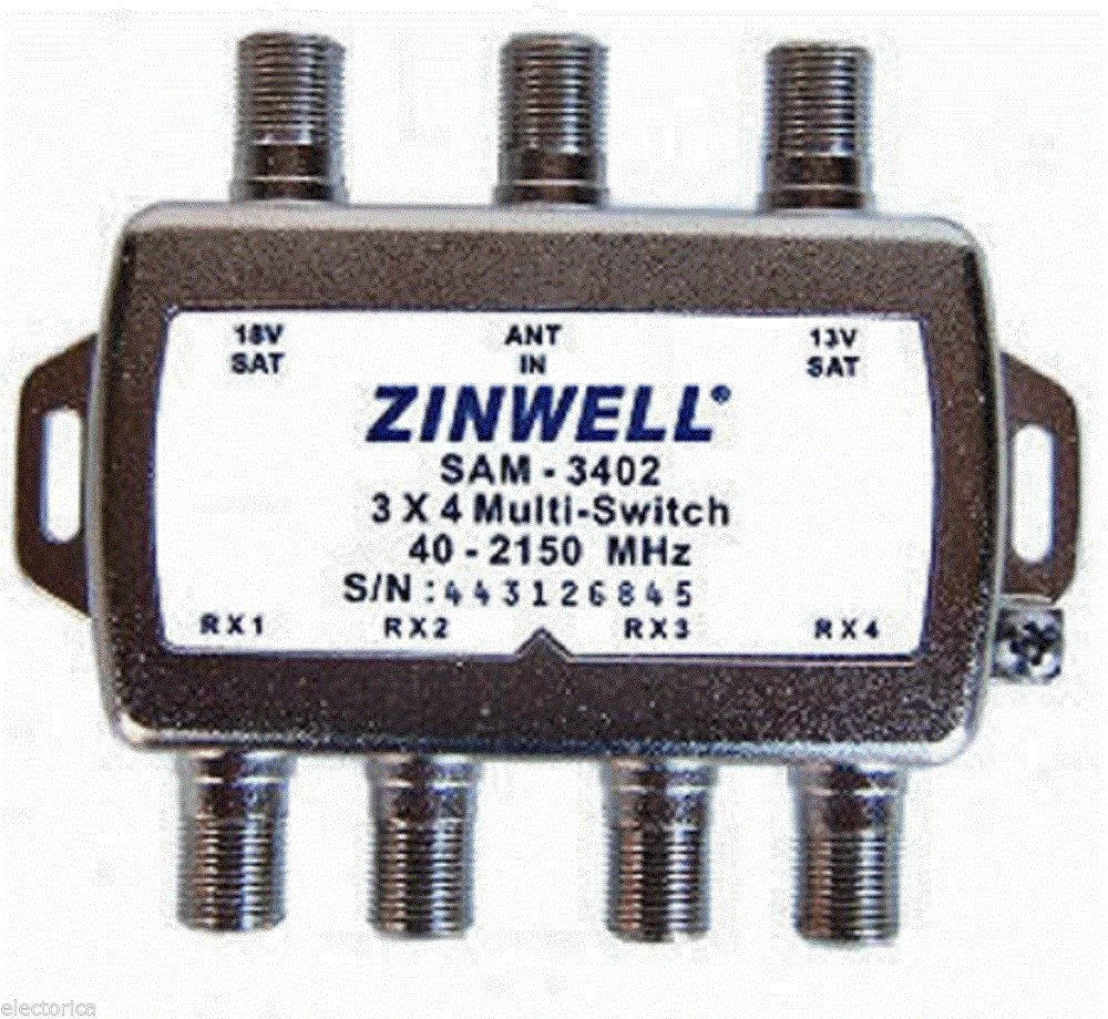 زينويل Zinwell 3 X 4 Multiswitch