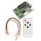 ViaGasaFamido DC 46V Digital Display Stepper Motor Remote Controller Set 2Phase 4Wire Adjustable Speed Stepper Motor Driver Board with Remote Controller