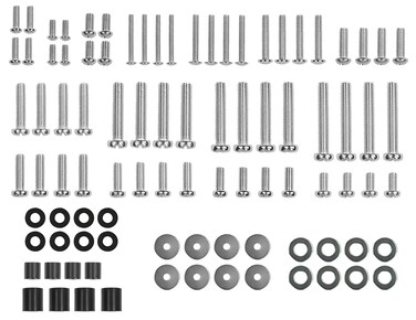MountIt MountIt TV Mount Hardware Kit Universal VESA Wall Mount Screw Washer Spacer Pack M4 M5 M6 M8 for TV and Monitor Mounting