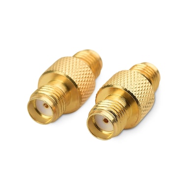 Cable Matters 2Pack SMA Female to SMA Female Coaxial RF Adapter SMA to SMA Coupler Adapter RF Coupler Adapter