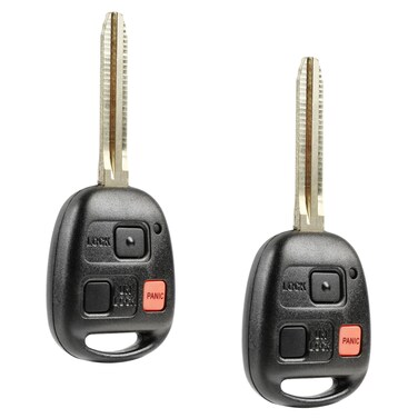 Car Key Fob Keyless Entry Remote fits Toyota 1998 1999 2000 2001 2002 Land Cruiser HYQ1512V 8907060090 Set of 2