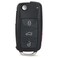 Yewong Flip Key Fob Replacement Keyless Entry Remote Control for Volkswagen Touareg 2004 2005 2006 2007 2008 2009 2010 KR55WK45022 3D0 959 753 315MHZ 4 Buttons