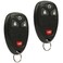 Car Key Fob Keyless Entry Remote fits Chevy Silverado Traverse Equinox AvalancheGMC SierraPontiac TorrentSaturn Outlook Vue OUC60270 OUC60221 Set of 2