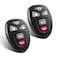 iKeyOption 5 Buttons Keyless Entry Remote Control Key Fob for 20072016 GMC Acadia YukonCadillac Escalade SRXChevy Suburban Tahoe TraverseBuick Enclave FCCID OUC60270 OUC60221Pack of 2