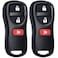 Keyless Entry Remote Control Key Fob Replacement Fits for Nissan Xterra Titan Armada Frontier 20022019 Quest Sentra Murano Pathfinder Versa Infiniti FX35 FX45 QX4 3 Buttons KBRASTU15 CWTWB1U733