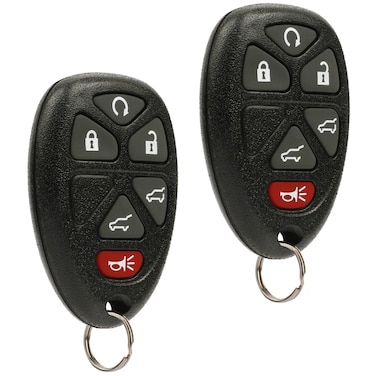 Car Key Fob Keyless Entry Remote fits 20072014 Chevy Tahoe Suburban  20072014 Cadillac Escalade  20072014 GMC Yukon fits Part  15913427 20869057 22756462 Set of 2